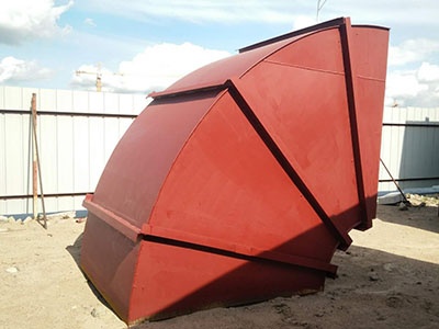 烏蘭泰安熱電項目煙風(fēng)道除銹刷漆